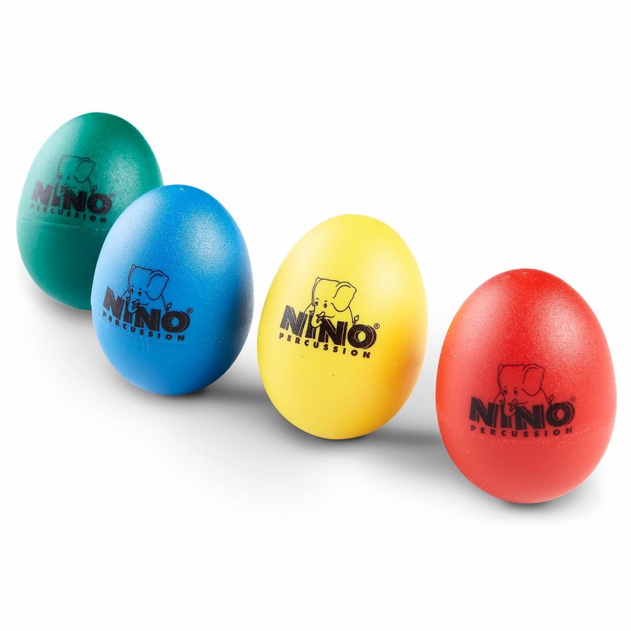 Classroom Rhythm Instruments * | Budget Nino Nino 4-Piece Egg Shaker Assortment