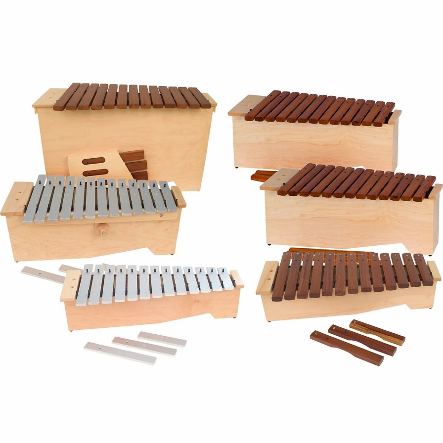 Orff Instruments * | Best Sale Lyons Lyons 6-Piece Orff Instrument Set