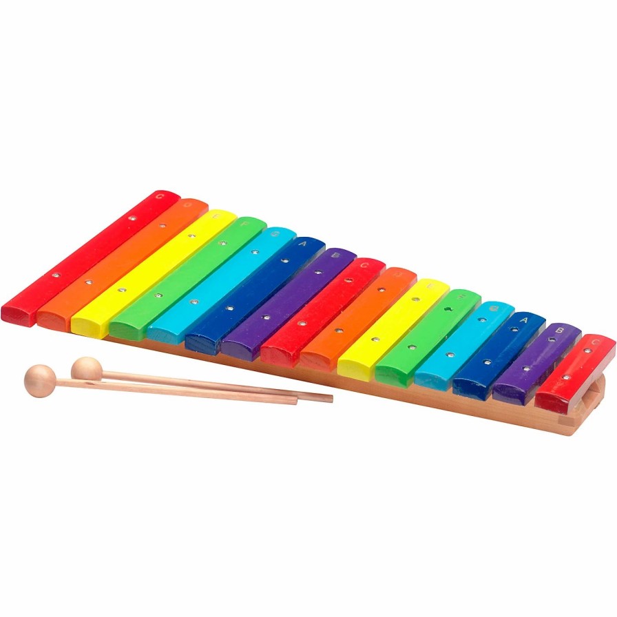 Orff Instruments * | Discount Stagg Stagg 2 Octave Rainbow Xylophone, 15Keys, C-C