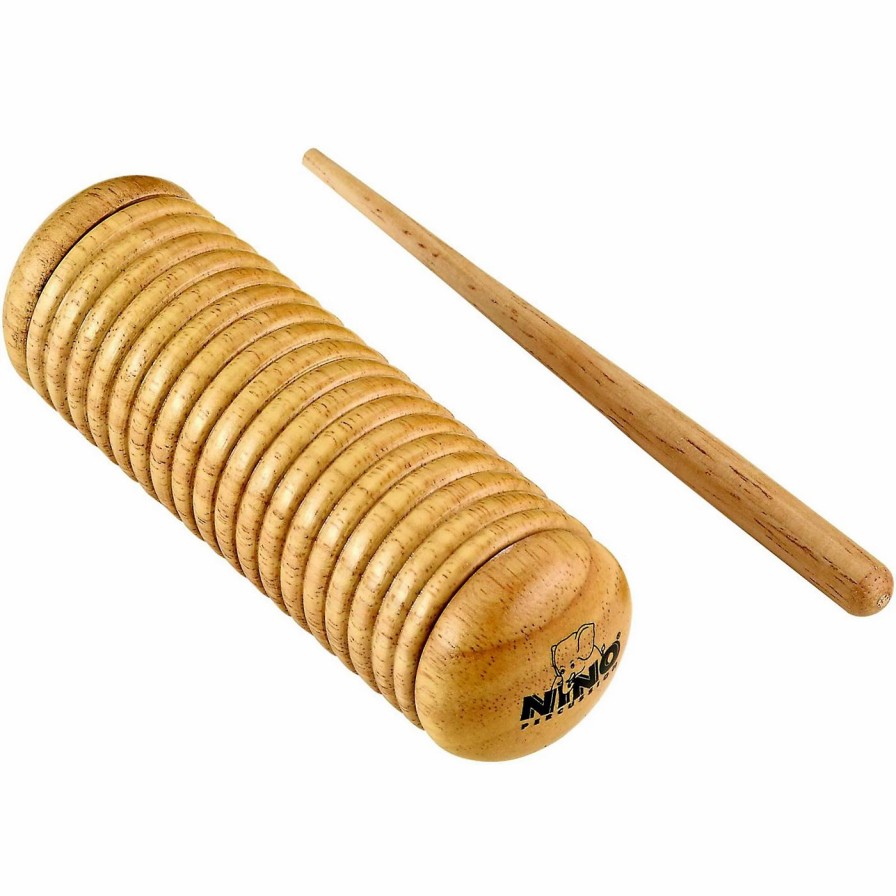 Classroom Rhythm Instruments * | Brand New Nino Nino Wood Guiro Shaker