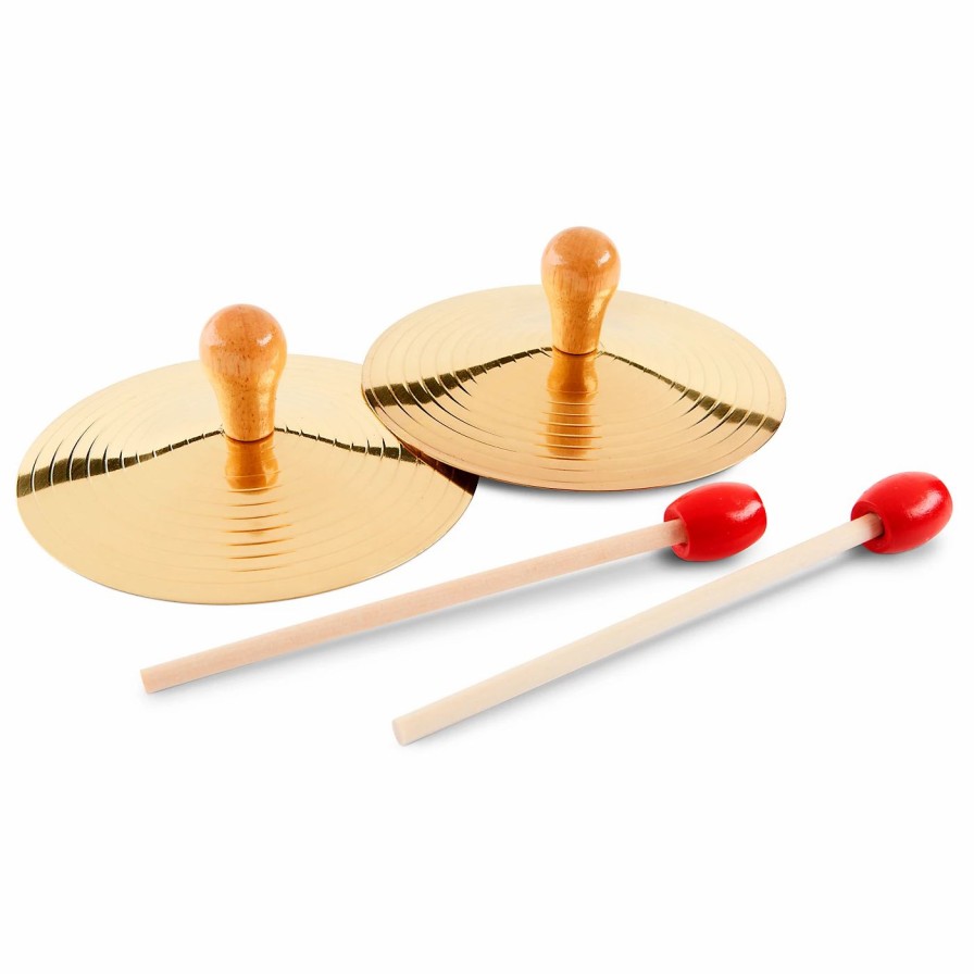 Classroom Rhythm Instruments * | Outlet Hohner Hohner Brass Cymbals 5 In