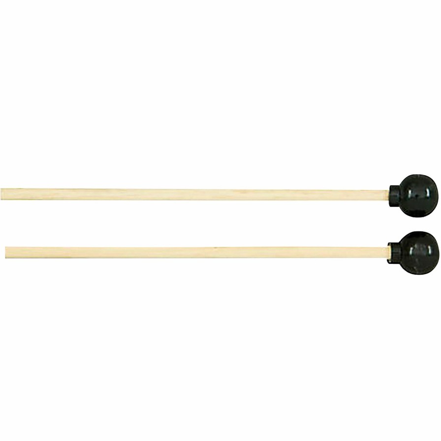 Orff Instruments * | Best Deal Rhythm Band Rhythm Band Medium-Density Rubber Mallets 7 3/4 In. Long, 3/4 In. Diameter, Wood Handle