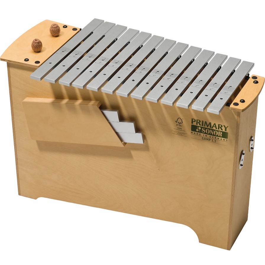 Orff Instruments * | Wholesale Primary Sonor Primary Sonor Primary Line Fsc Deep Bass Metallophone Diatonic