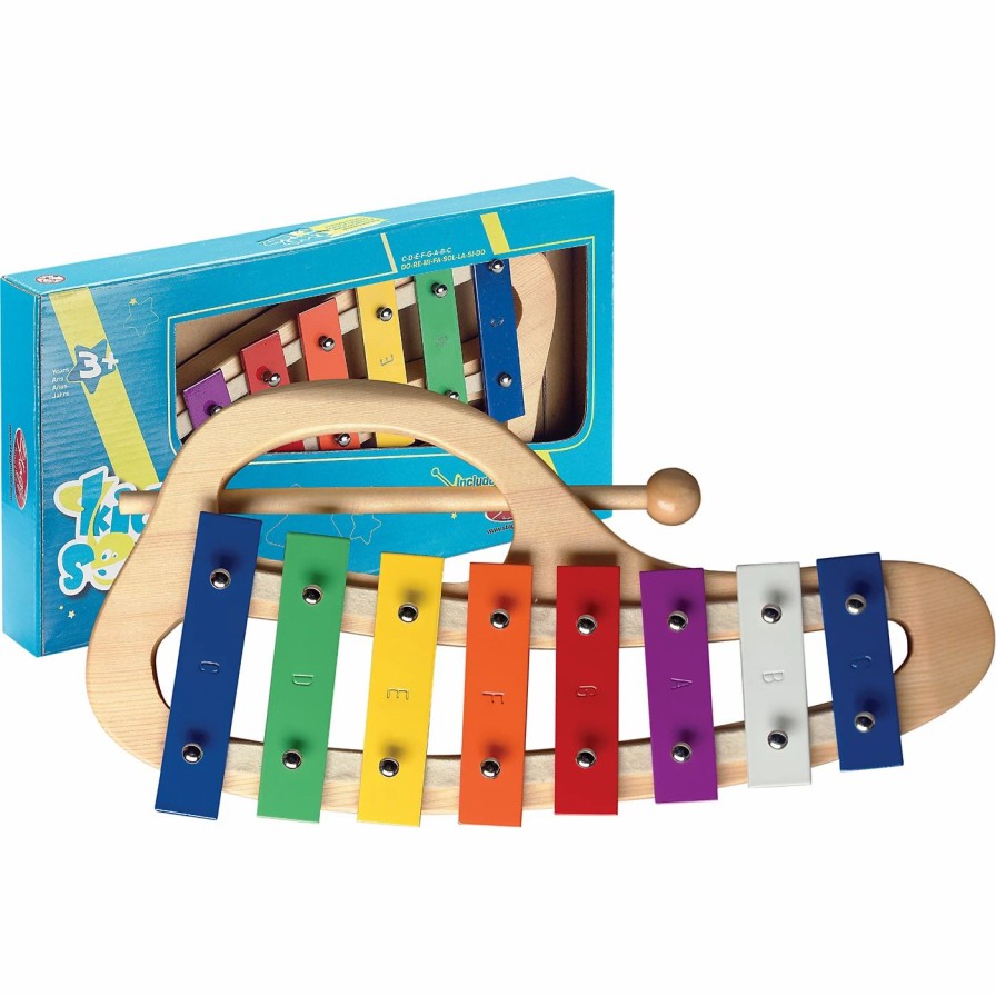 Orff Instruments * | Best Deal Stagg Stagg Curved Metallophone, 8 Keys, C-C