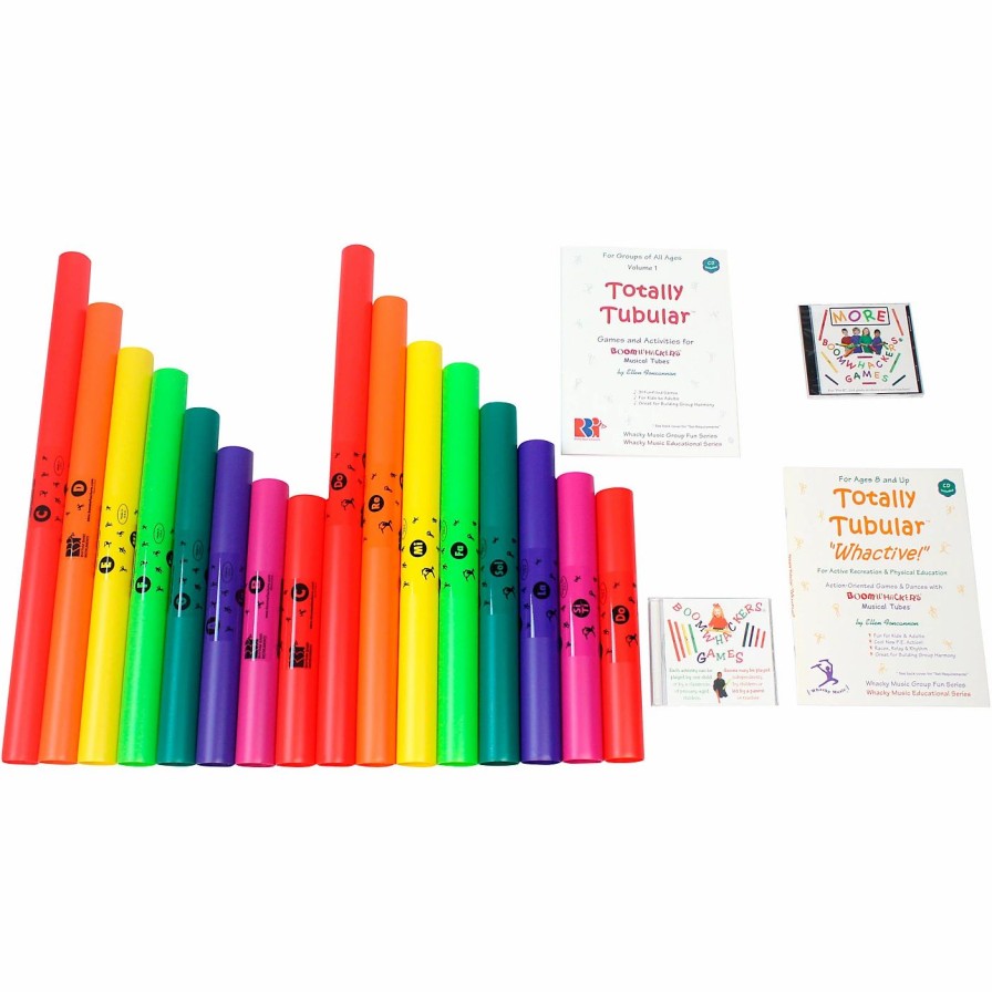 Classroom Tuned Percussion * | New Boomwhackers Boomwhackers 16 Tube Activity Pack