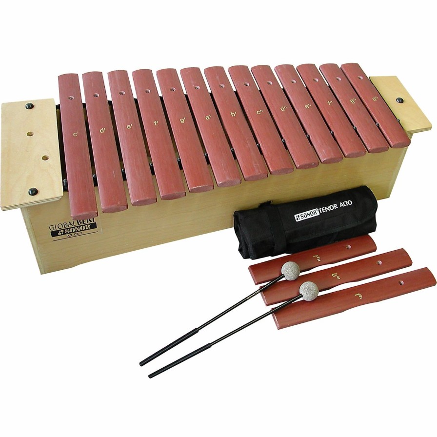 Orff Instruments * | Flash Sale Primary Sonor Primary Sonor Global Beat Alto Xylophone With Fiberglass Bars Fiberglass Bars