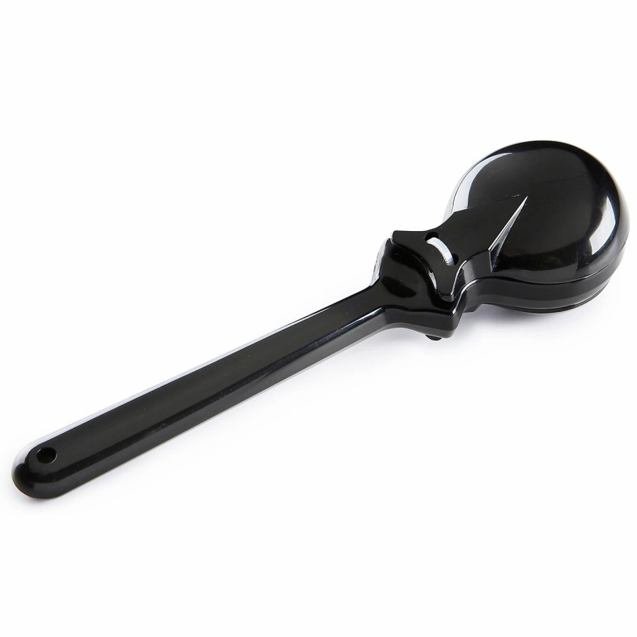 Classroom Rhythm Instruments * | Coupon Trophy Trophy Plastic Castanet On Handle Black