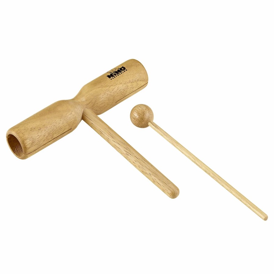 Classroom Rhythm Instruments * | Flash Sale Nino Nino Wood Tone Block Low Pitches