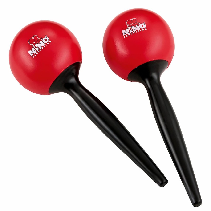 Classroom Rhythm Instruments * | Best Pirce Nino Nino Plastic Maracas Red