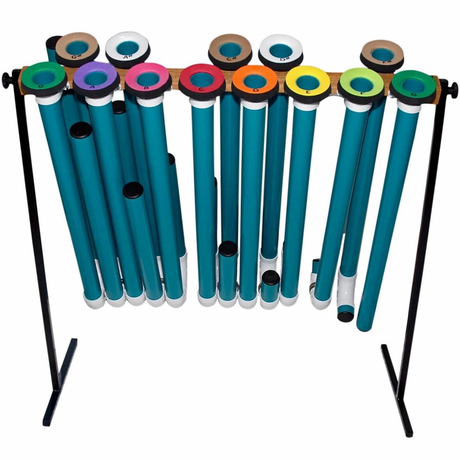 Classroom Tuned Percussion * | Coupon Joia Tubes Joia Tubes Pipe Instrument Tube Sets Chromatic Bass, 1 Octave, G-G, Jt12Cb