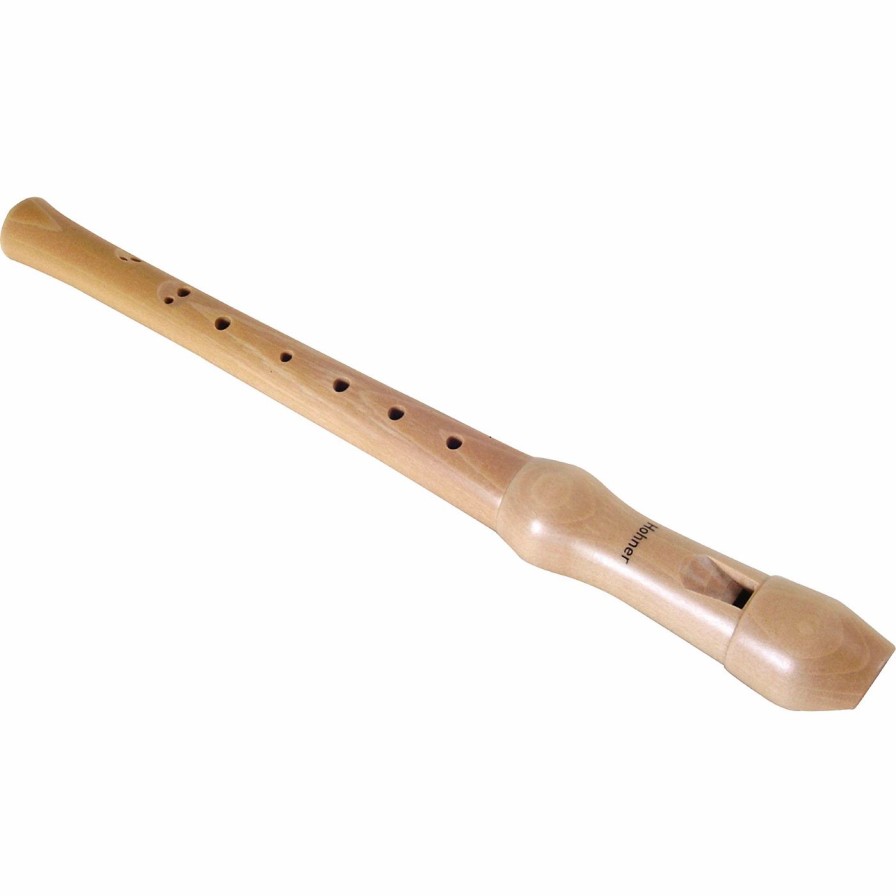 Recorders * | Top 10 Hohner Hohner 9522 2 Piece Maple Soprano Baroque Recorder