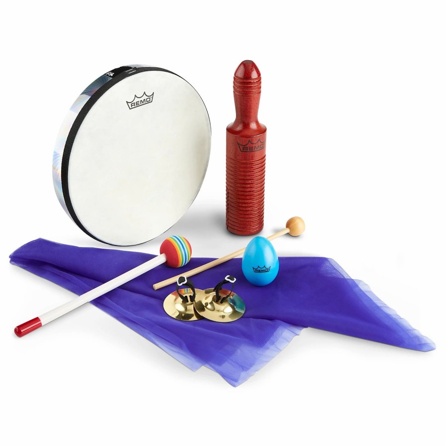 Classroom Rhythm Instruments * | Brand New Remo Remo Kids Make Music Too Kit