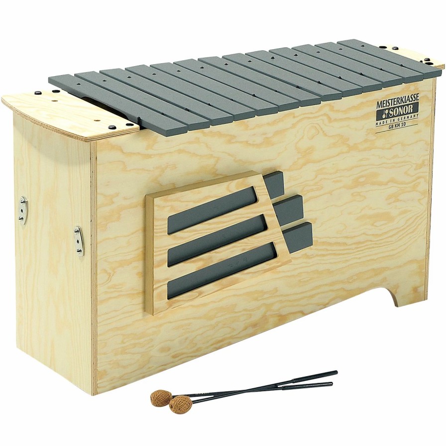 Orff Instruments * | Best Pirce Primary Sonor Primary Sonor Meisterklasse Deep Bass Metallophones Diatonic Unit Only, Gbkm 10