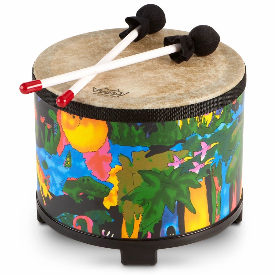 Classroom Rhythm Instruments * | Brand New Remo Remo Kid'S Percussion Rain Forest Floor Tom