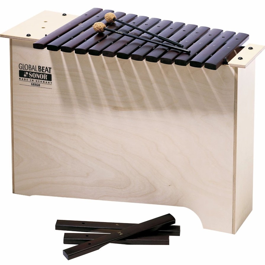 Orff Instruments * | Flash Sale Primary Sonor Primary Sonor Global Beat Xylophones Diatonic Deep Bass, Gbx-Gb