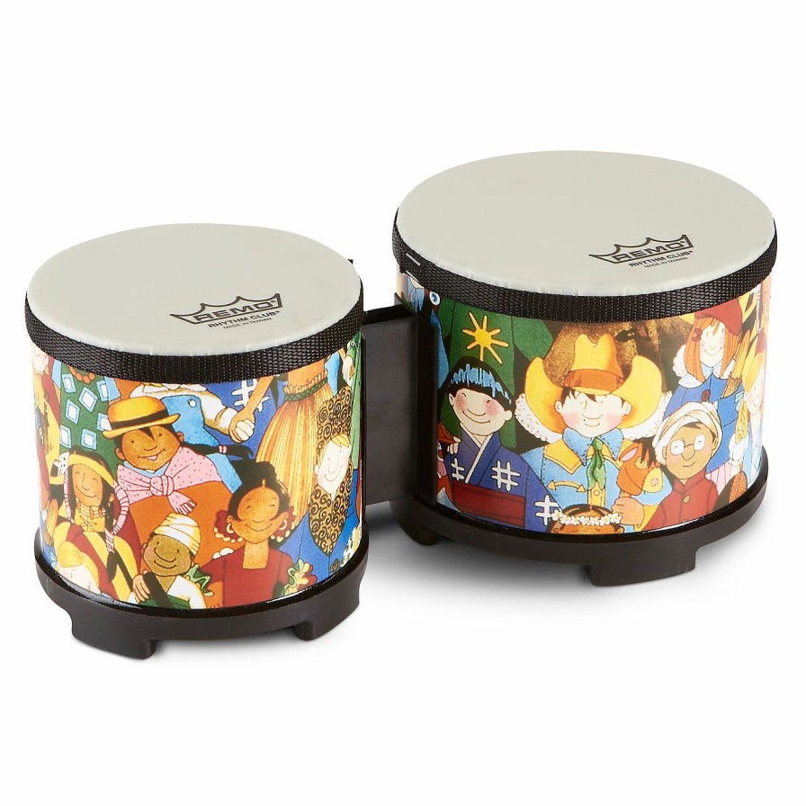 Classroom Rhythm Instruments * | Best Sale Remo Remo Rhythm Club Bongos