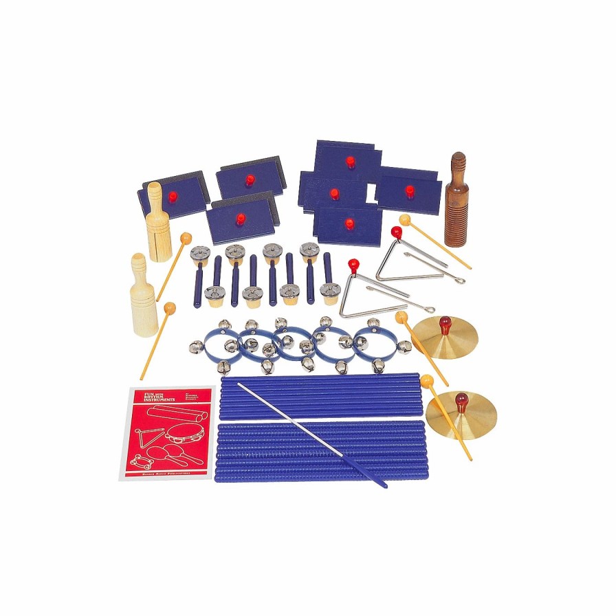 Classroom Rhythm Instruments * | Budget Rhythm Band Rb23 Economy Rhythm Band Set, 35 Players